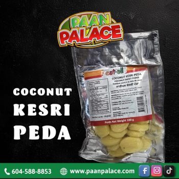 Coconut Kesri Peda
